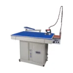 Ironing table with sleeve arm