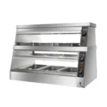 food display warmer 3 pans