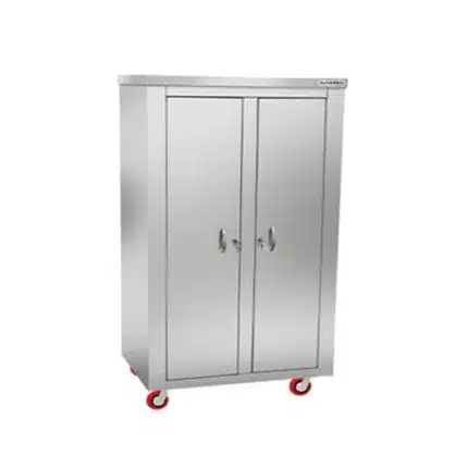 Double upright cabinet