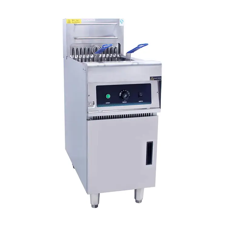 Electric fryer 2 tank 2 basket