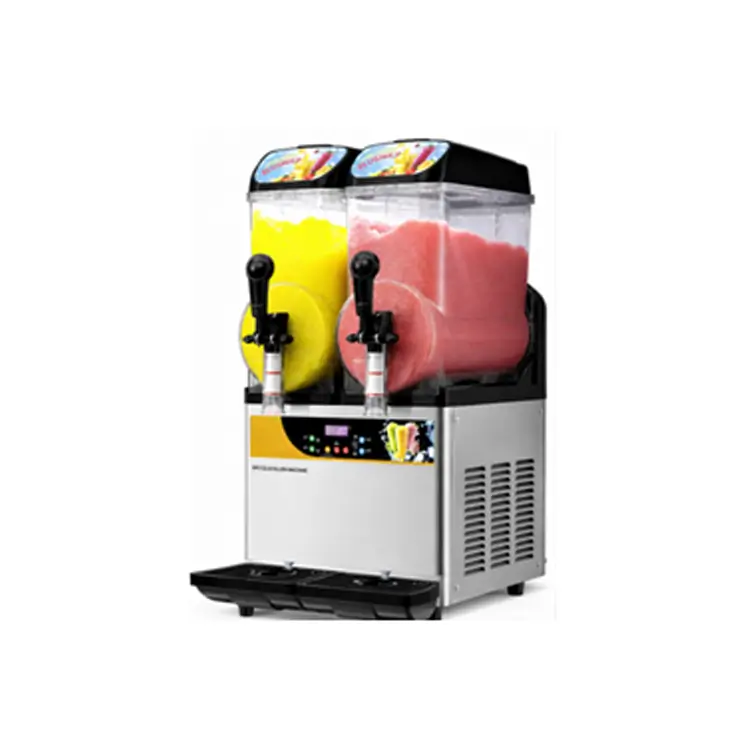 Double Bowl Slush And Smoothie Machine