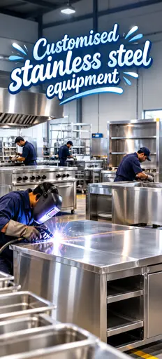 stainless steel kitchen equipment
